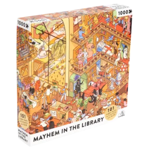 Riddle Pics Jigsaws - Mayhem in The Library Riddle Pics Jigsaws - Mayhem in The Library