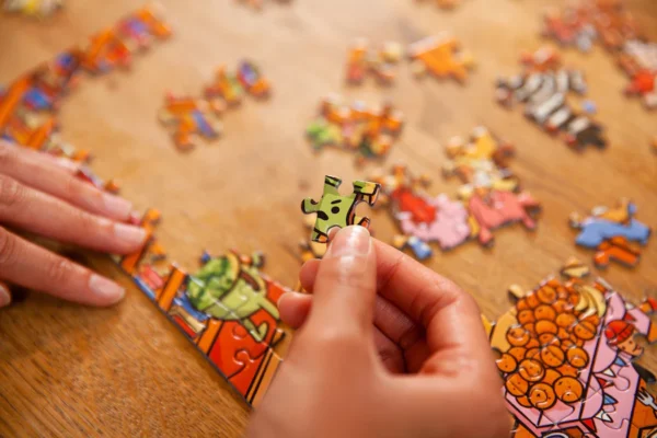 Riddle Pics Jigsaws - Mayhem in The Library Riddle Pics Jigsaws - Mayhem in The Library